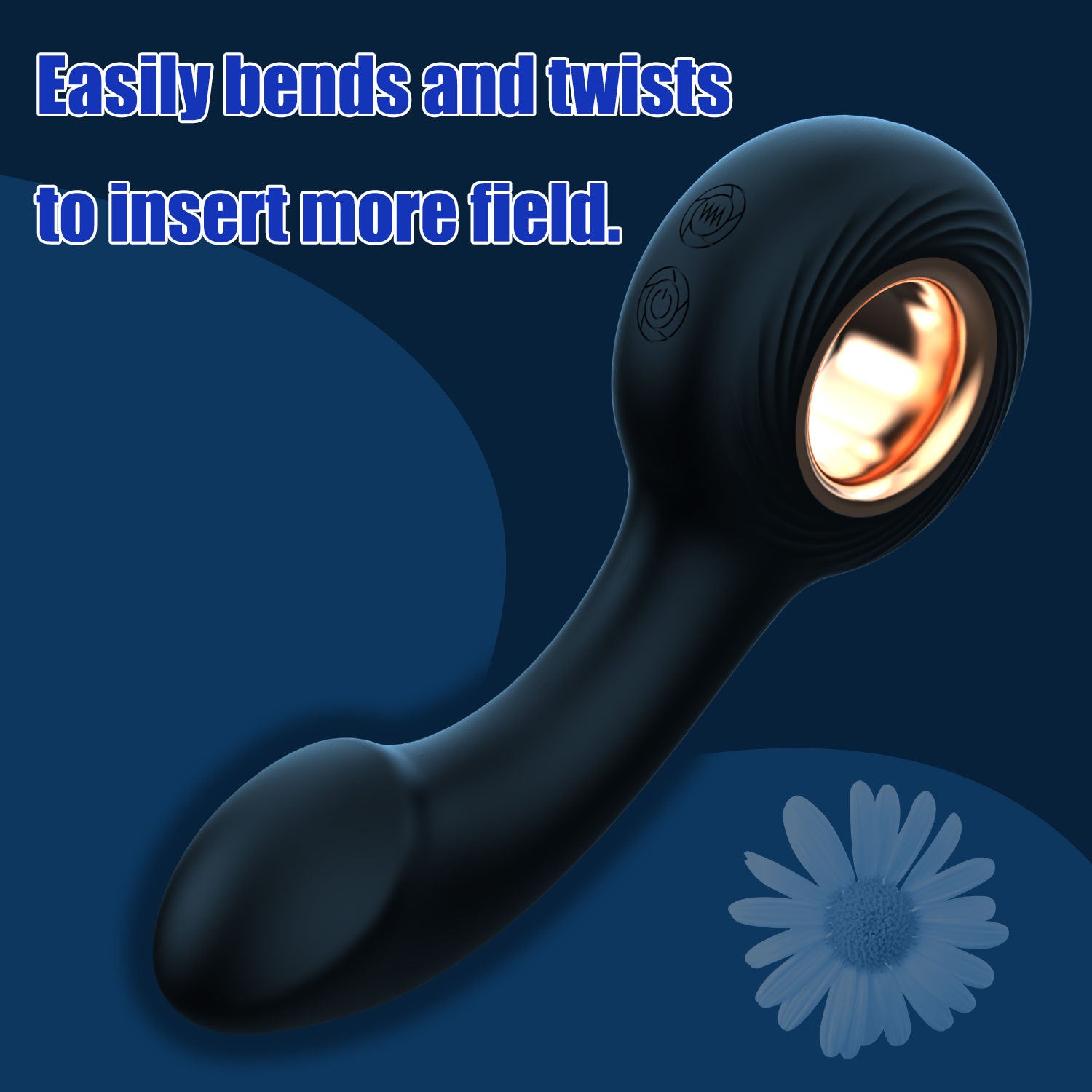 Manual Control Vibrating Prostate Massager-EROSREALM