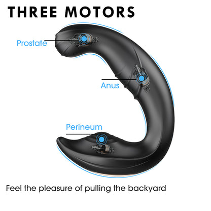 Wireless Remote Control Wearing Prostate Massager-EROSREALM