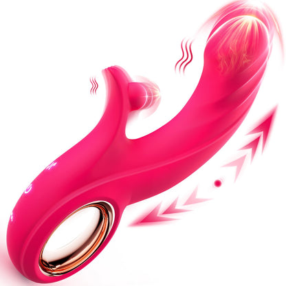 10 Vibrating & 7 Thrust Modes G-spot Vibrator-EROSREALM