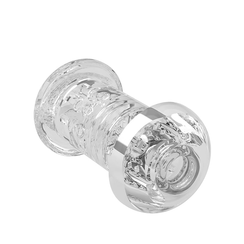 Double Headed Suction Manual Capsule Masturbation Cup-EROSREALM