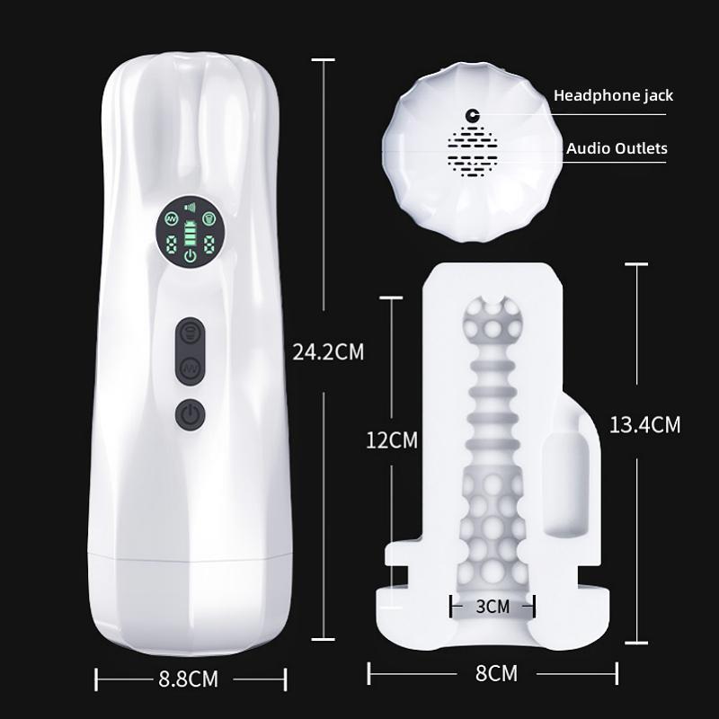 Gt-50 Interactive Sexy Voice Heating Sucking Vibration Oral Male Stoker-EROSREALM