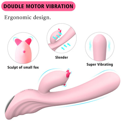 Vibrator Clitoris Stimulator G-spot Vaginal Vibrating Massager-EROSREALM