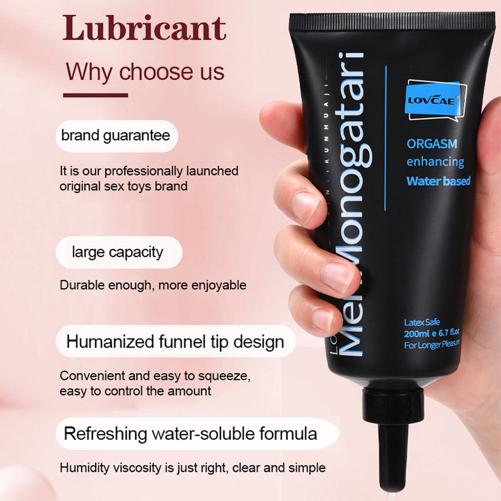 LOVCAE 50ml Water Based Lubricant Orgasm Enhancing Lubricant-EROSREALM