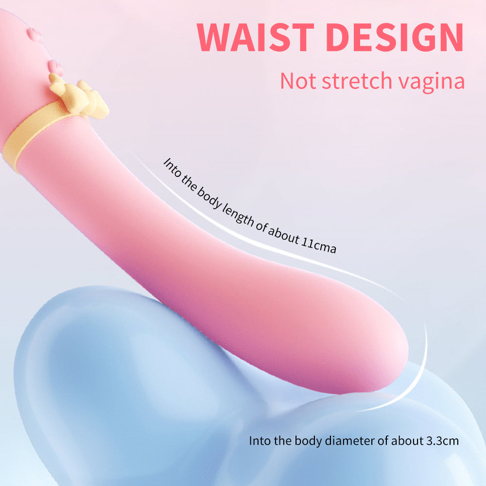 Luna Super Soft Heating G-spot Vibrator-EROSREALM