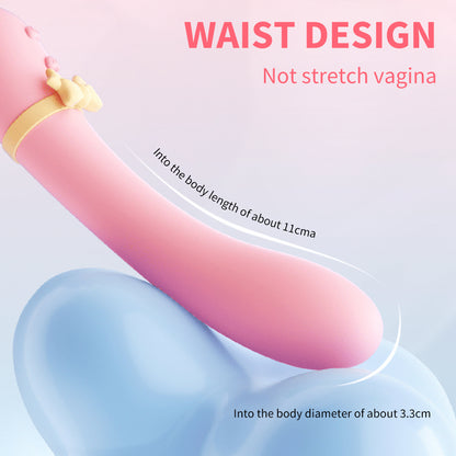 Luna Super Soft Heating G-spot Vibrator-EROSREALM