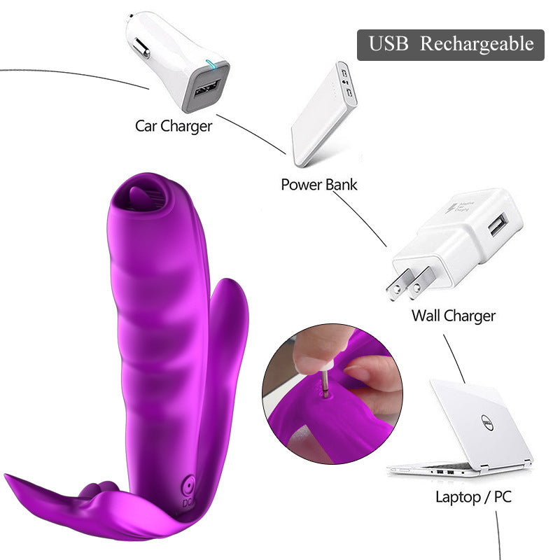 Invisible Wear Butterfly Warm Sex Toys-EROSREALM