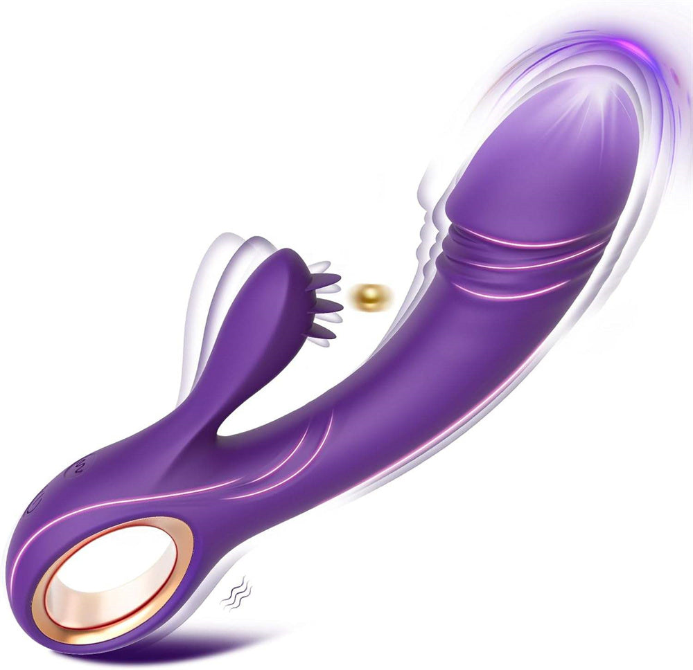 Simulated Penile Massage Shaker G-point Clitoral Stimulation. Masturbation. Thrusting And Thrusting For Both Ends In Seconds. Adult And Playful Female Use-EROSREALM