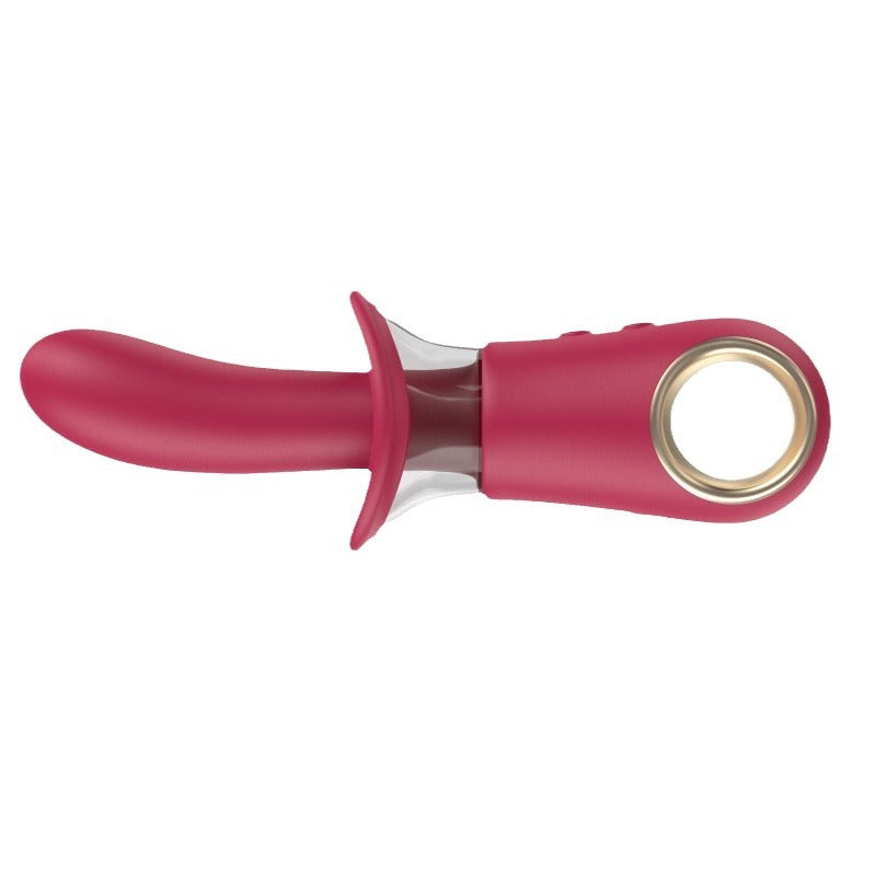 Morgan 2-in-1 Removable Clit Sucker & Vibrating Dildo-EROSREALM