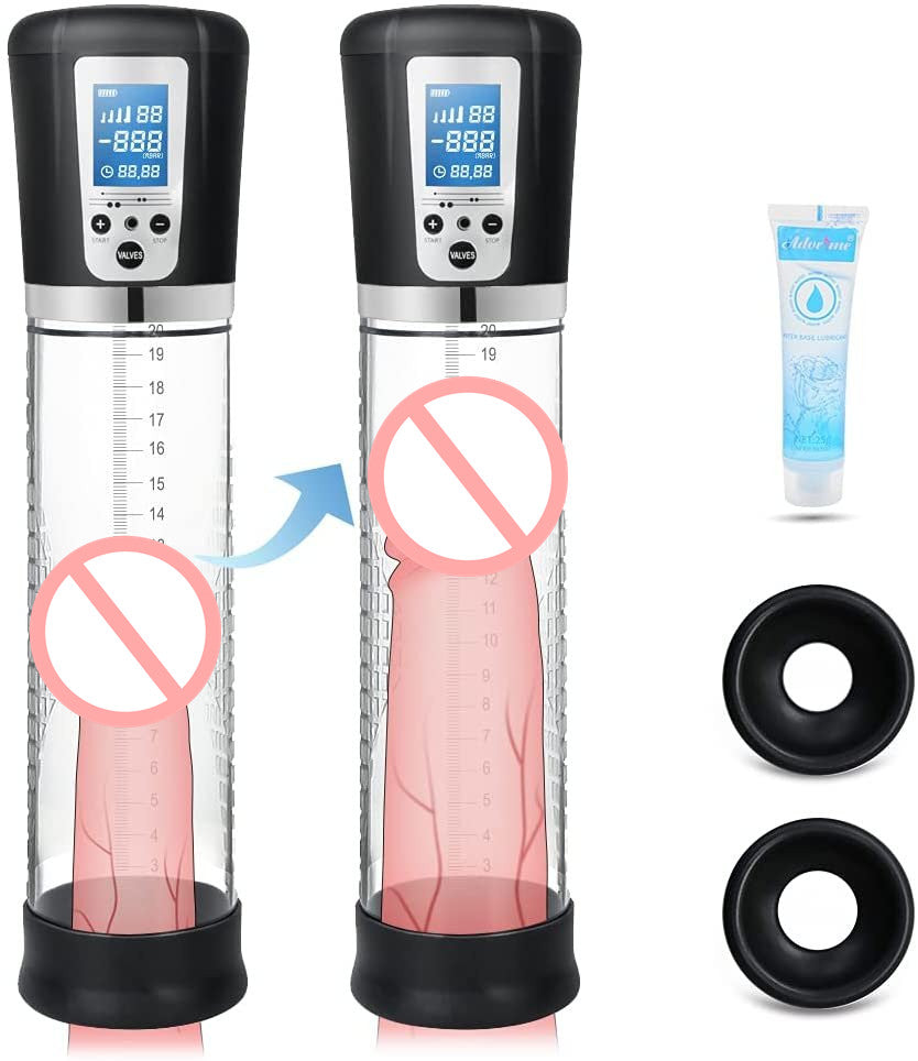 Vacuum Penis Pump .Penis Massage & Stimulation Device with Male Stroker-EROSREALM