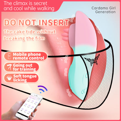 App Remote Control Invisible Panty Vibrator & Clitoris Stimualtor-EROSREALM