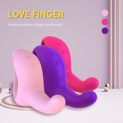 10 Frequency Strong Shock Finger Vibrator-EROSREALM