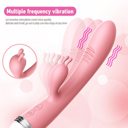 Multiple Frequency Rabbit Clit & G-spot Vibrator-EROSREALM