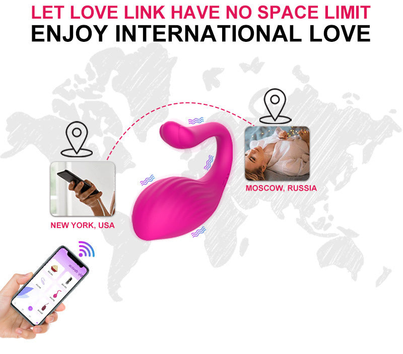 App Remote Control U-shaped Wearable Panty Vibrator-EROSREALM