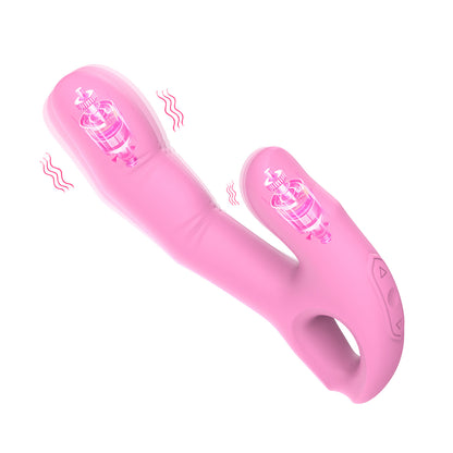 2-in-1 Finger-shaped Vibrator-EROSREALM