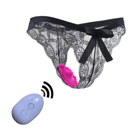 Wireless / App Remote Control 2-in-1 Wearable Vibrator With Panty-EROSREALM