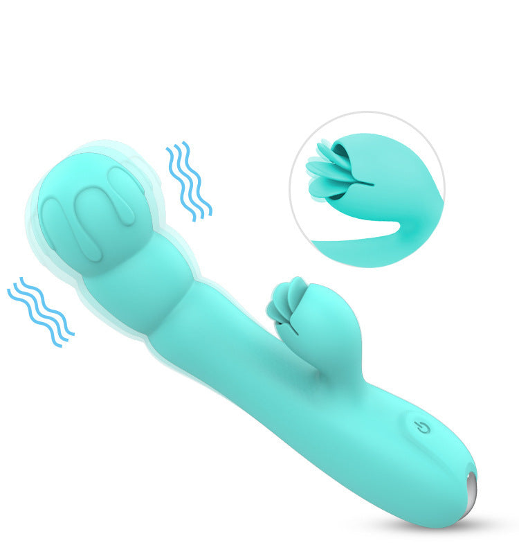 Clit Stimulator Vibrator Pink-EROSREALM