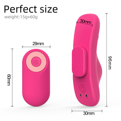 Remote Control Silicone Wearable Vibrator Clitoral Stimulation-EROSREALM