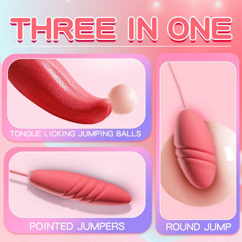 Triple-experience Tongue-licking Vibrator-EROSREALM