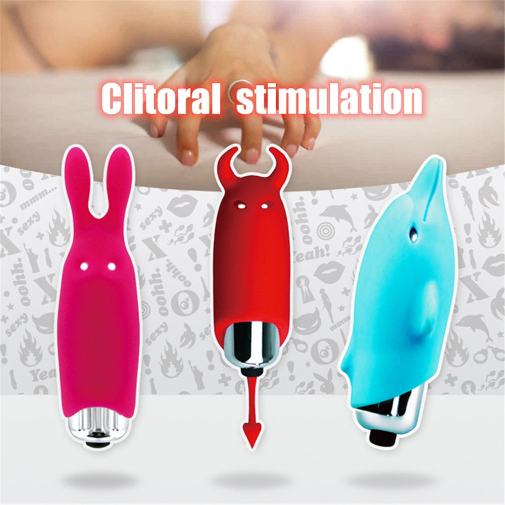 Cute Buddy Mini Bullet Clitoral Vibrator-EROSREALM