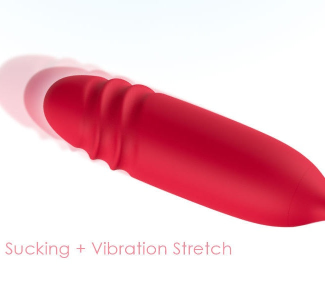 Usk-e08 3-in-1 Rose Clit Suker With Thrusting Vibrator-EROSREALM