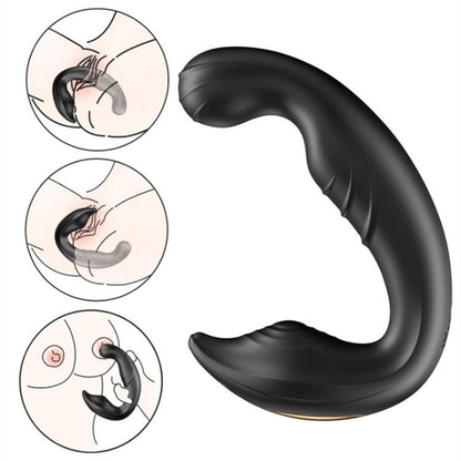 Wireless Remote Control Wearing Prostate Massager-EROSREALM