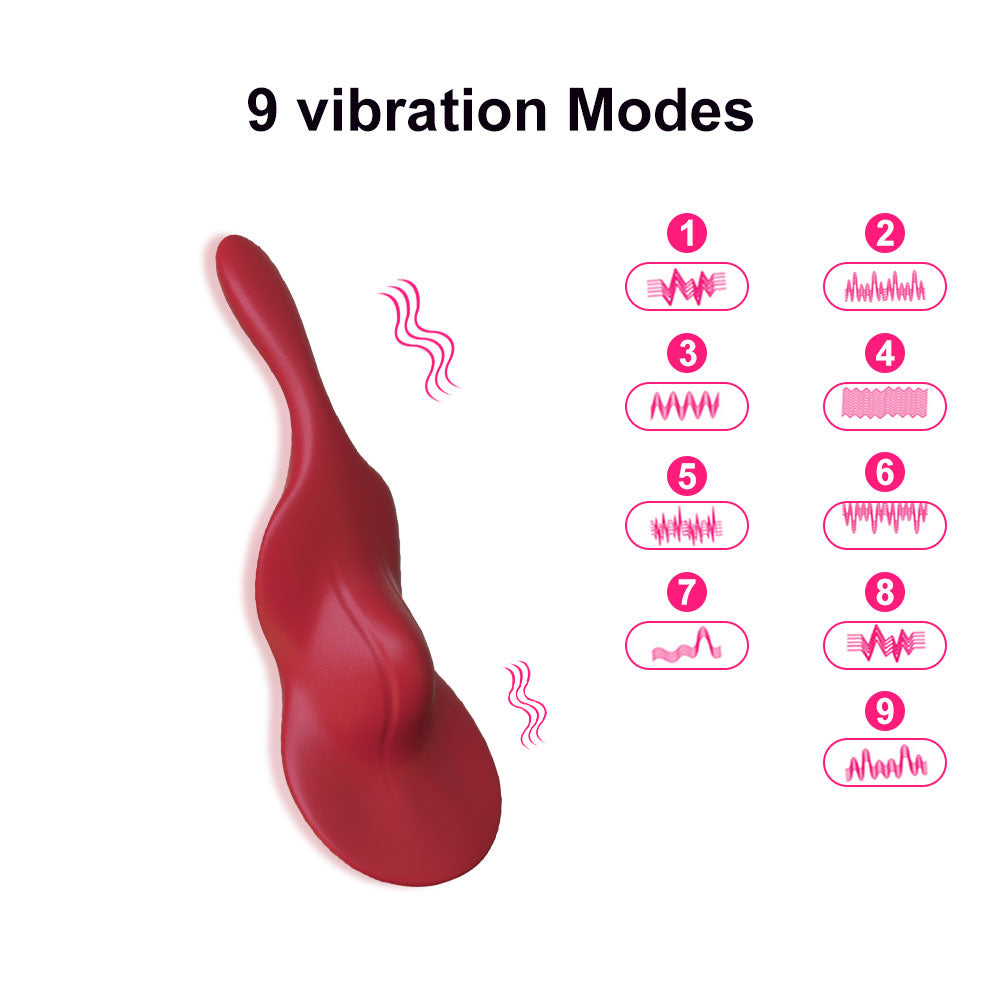 Violin App Controlled Invisible Wearable Panty Vibrator-EROSREALM