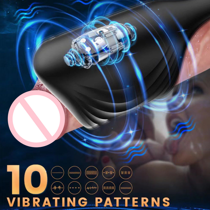 Keven - App Remote Control Penis Trainer With Dual-rings-EROSREALM