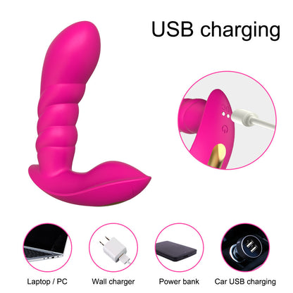 App Control Wearable G-spot Vibrating Panties-EROSREALM