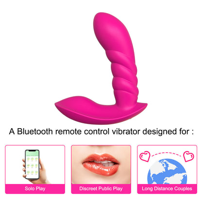 App Control Wearable G-spot Vibrating Panties-EROSREALM