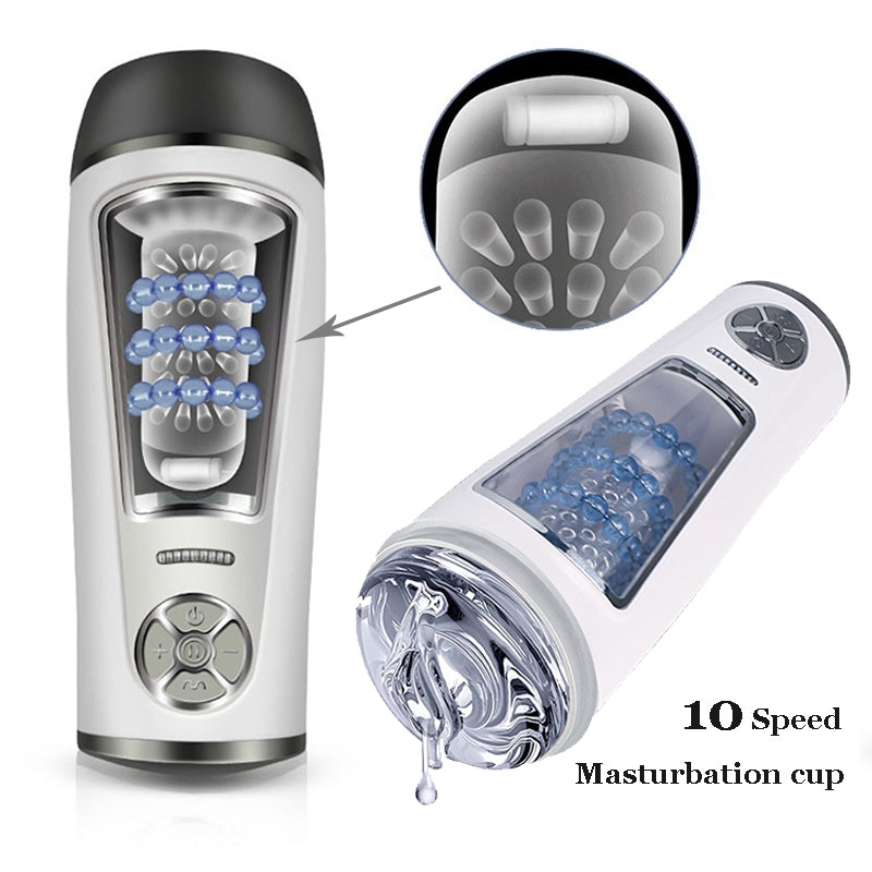 Automatic Male Masturbator Cup Sex Toy For Men-EROSREALM