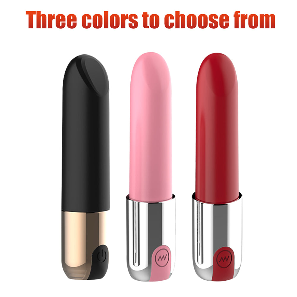 Mini Bullet Vibrator G Spot Lipstick Vibration Vagina Clitoris Stimulator-EROSREALM