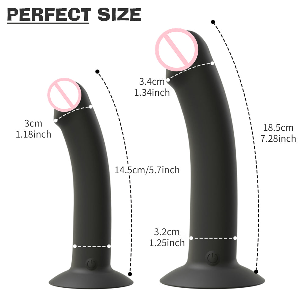 10 Frequency Dildo Vibrator Prostate Stimulator For Adult-EROSREALM