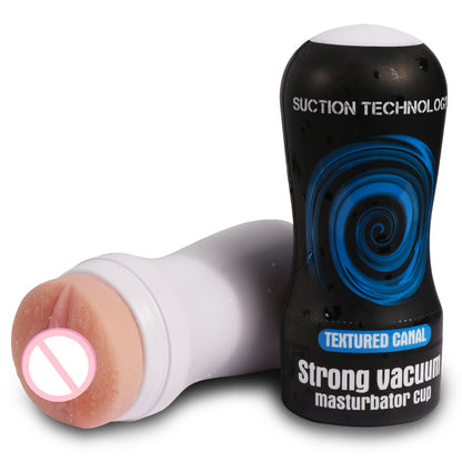 Manual Suction Masturbation Cup Men's Trainer Penis Exercise-EROSREALM