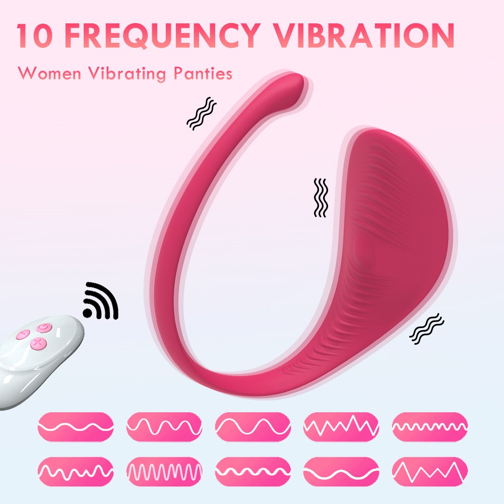 Wireless Remote Control Panties Vibrator For Women-EROSREALM