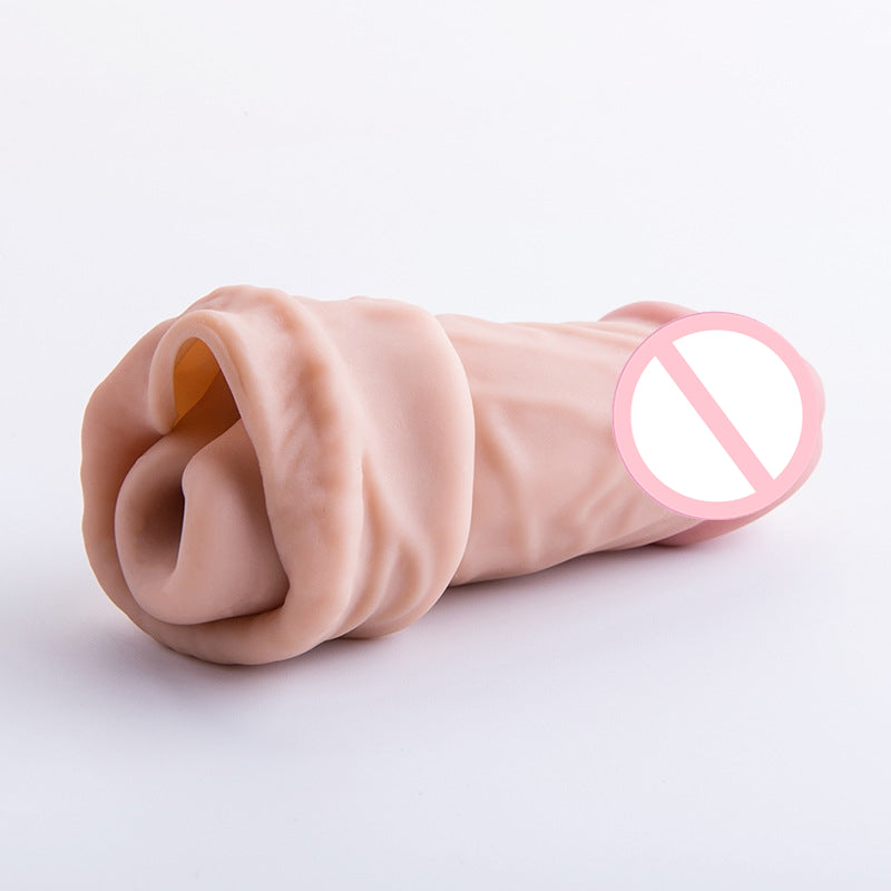 Silicone Extension Penis Sleeve Set Male Wolf Teeth Cover-EROSREALM