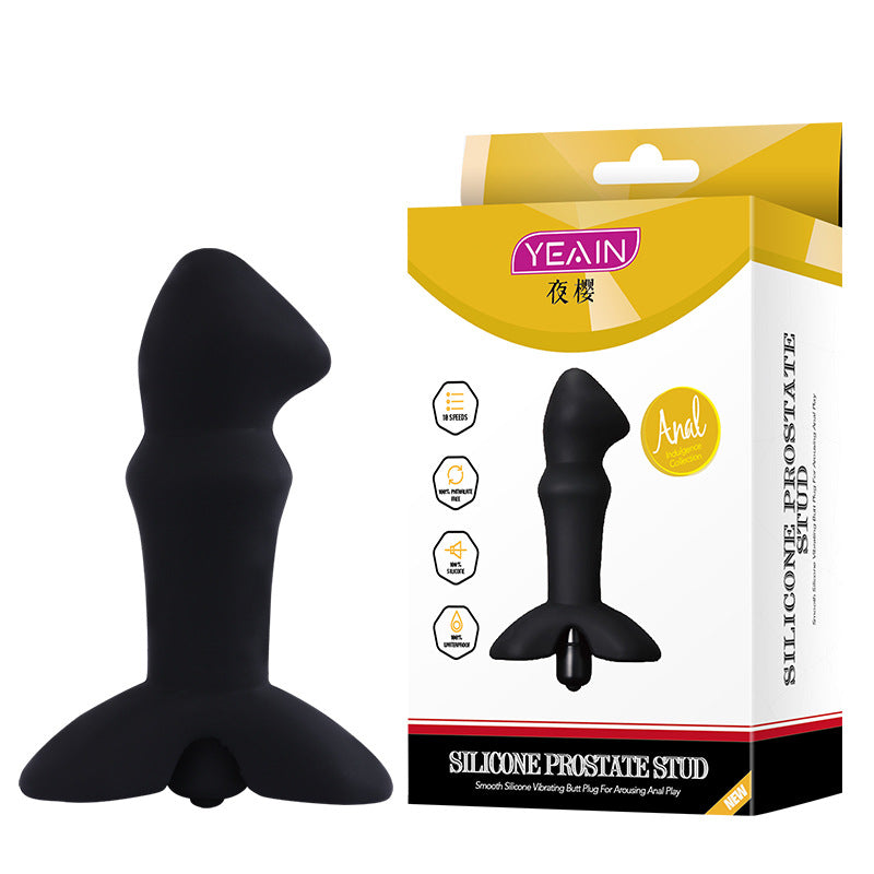 Silicone Anal Plug Prostate Massager G-spot Stimulator-EROSREALM