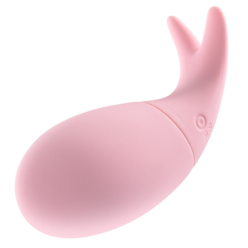 Baby Fish Invisible Mini Whale Vibrator Clitoris G-spot Stimulation USB Charging Vibrating Egg-EROSREALM