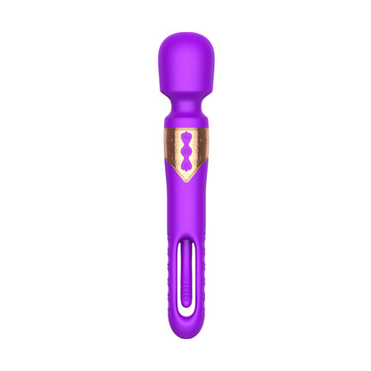 Ellie Flicker 2-in-1 Finger-slapping Wand Vibrator-EROSREALM