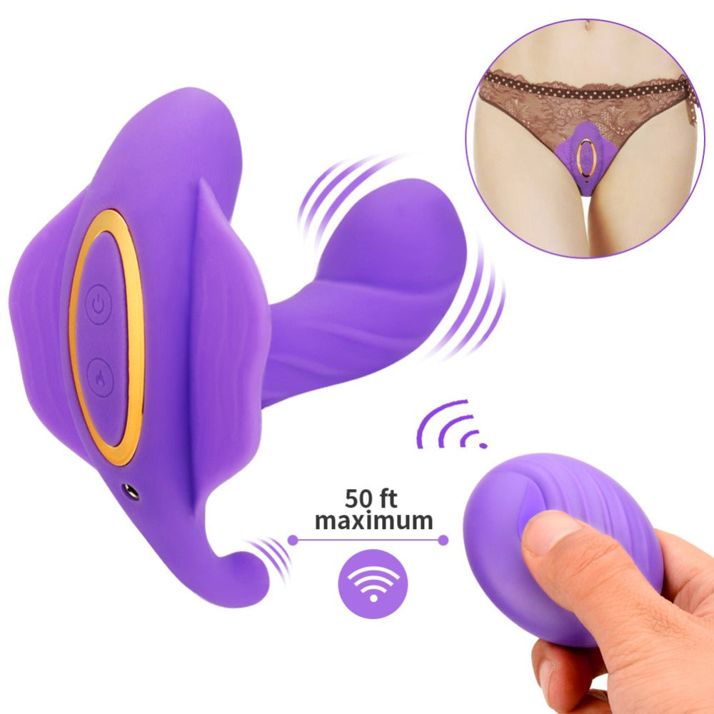 Remote Control Wearable G Spot Vibrator-EROSREALM