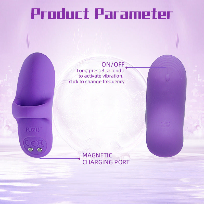 9 Modes Strong Vibration Finger Vibrator Couple Sex Toy-EROSREALM