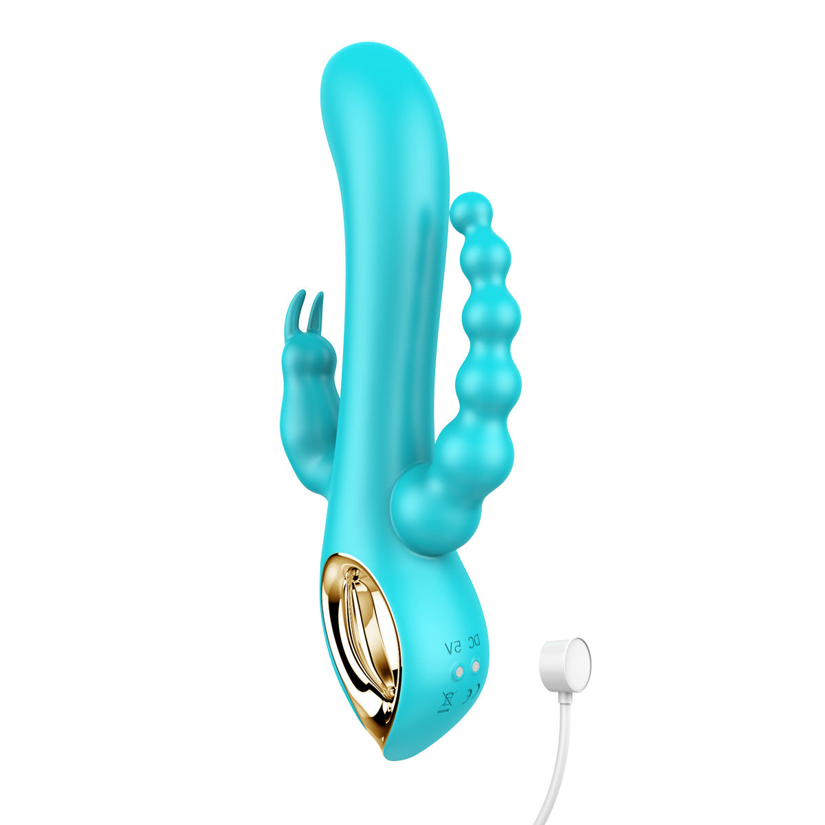 Vaginal. Anal And Clitoral Triple Stimulation Vibrating Rod-EROSREALM