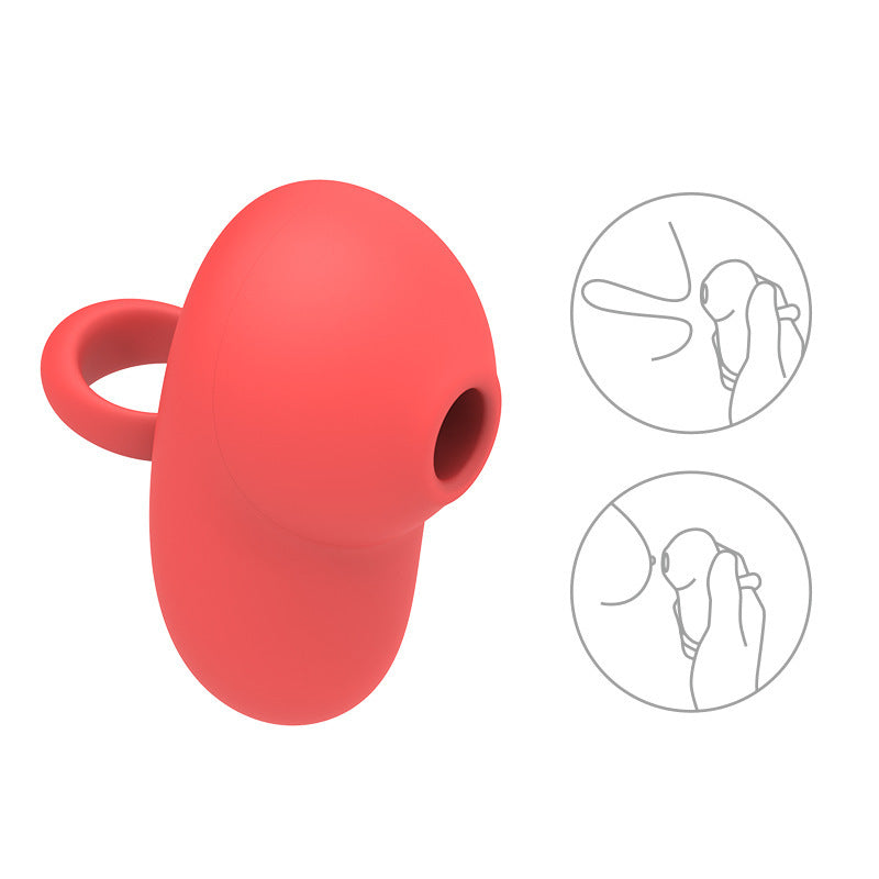 Bee Sucking Finger Vibrator Nipple Clit Stimulation Massager-EROSREALM