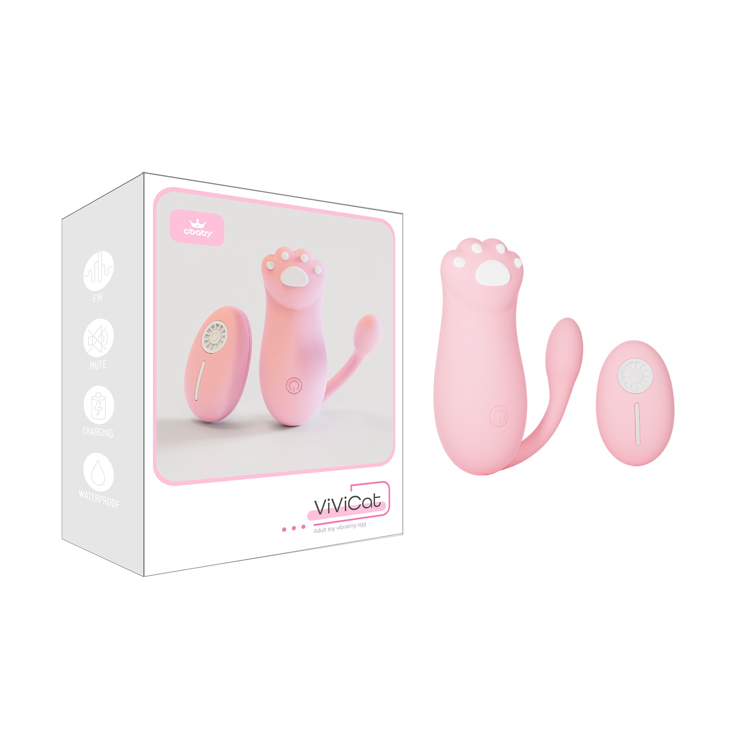 Vivicat 10 Frequncy Strong Shock Vibrator-EROSREALM