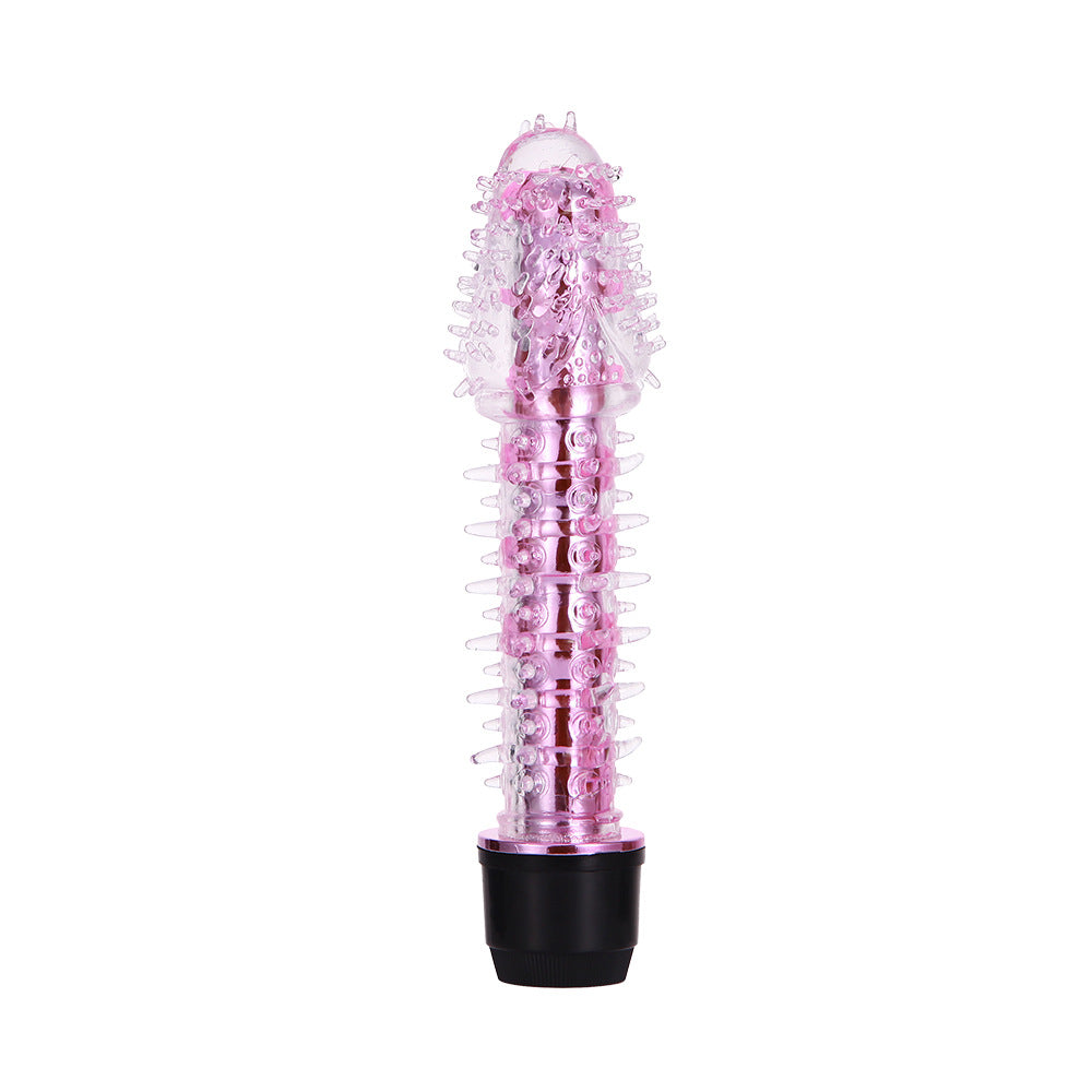 Dildo Vibrator with Tapered Tips-EROSREALM