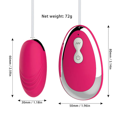 Wired Remote Control 20 Frequencies Vibrating Egg-EROSREALM