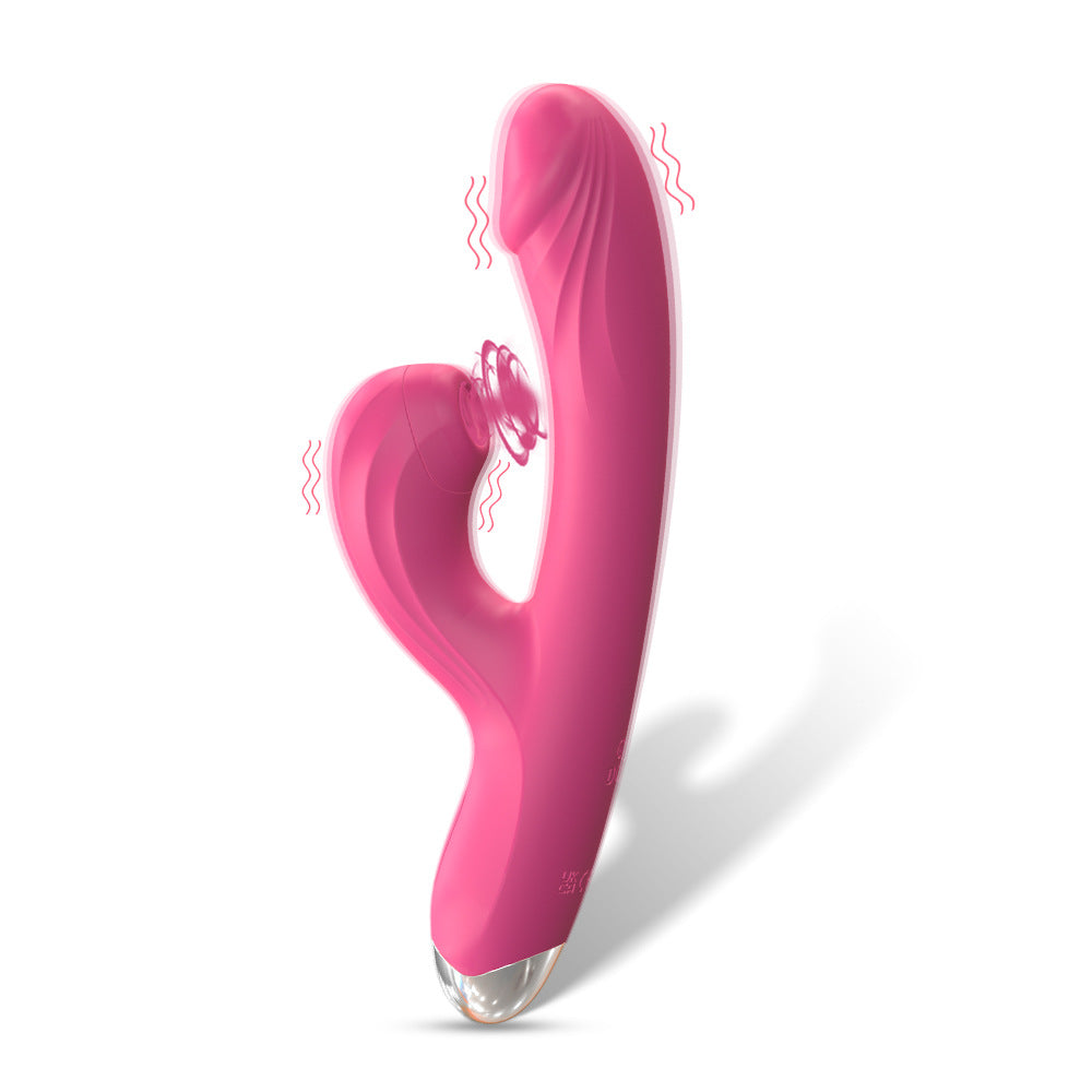 2-in-1 Sucking G-point Vibrator-EROSREALM