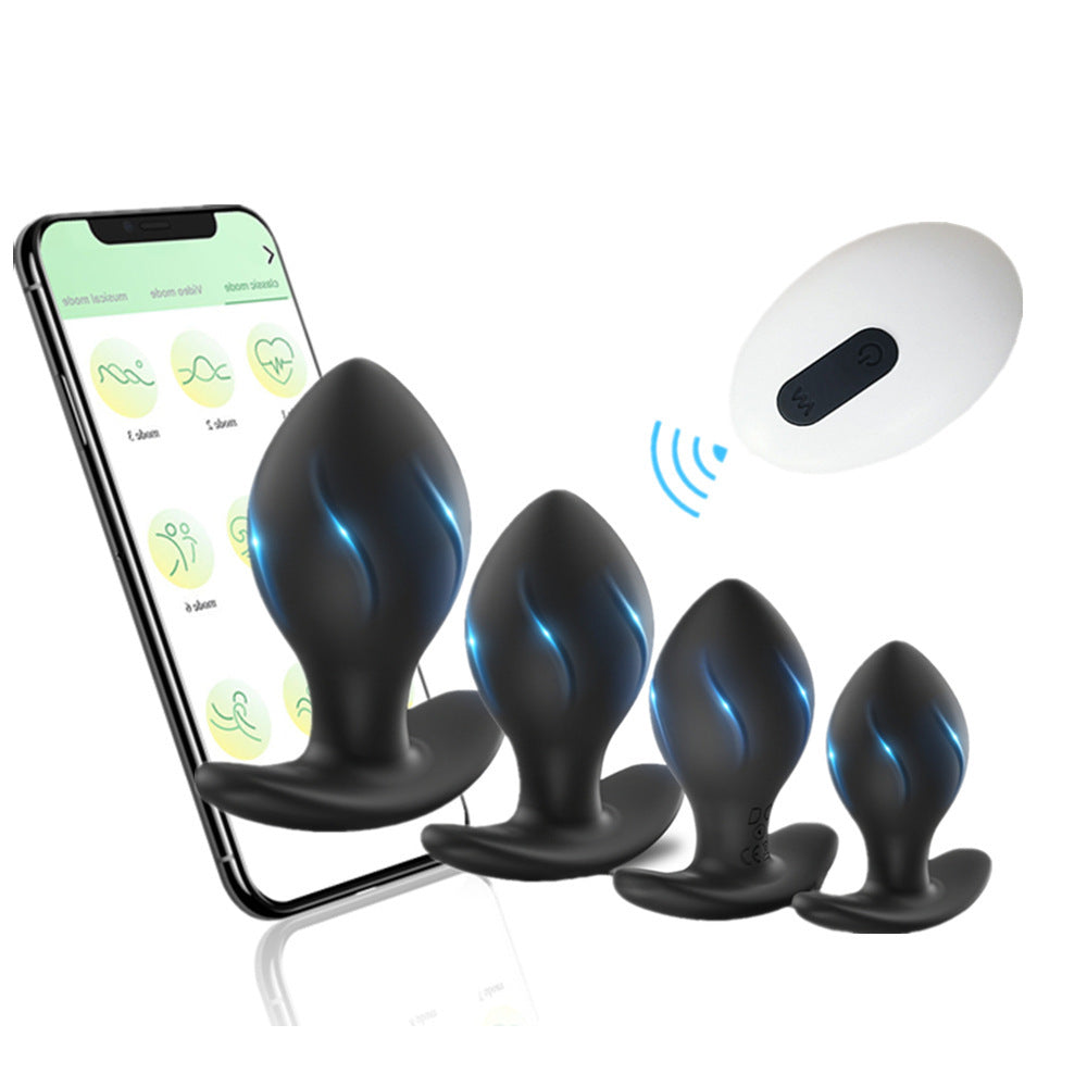 Four Sizes App / Wireless Remote Control Anal Vibrator-EROSREALM