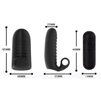 10 Frequency Finger Vibrator For Couples-EROSREALM