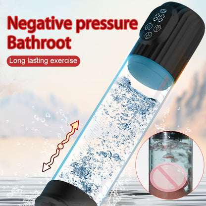 Vacuum Negative Pressure Sucking Penis Trainer-EROSREALM