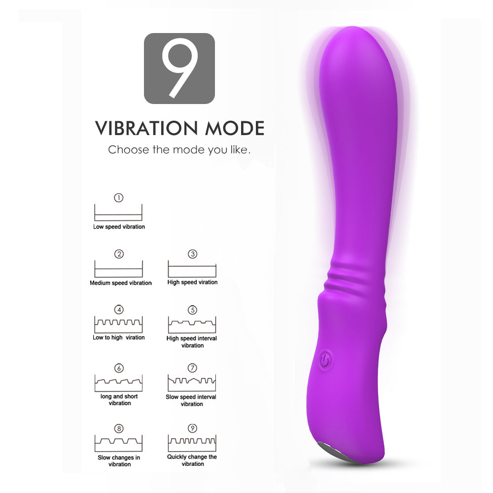 G-spot Vibrator Vagina Clitoris Stimulator Massager-EROSREALM